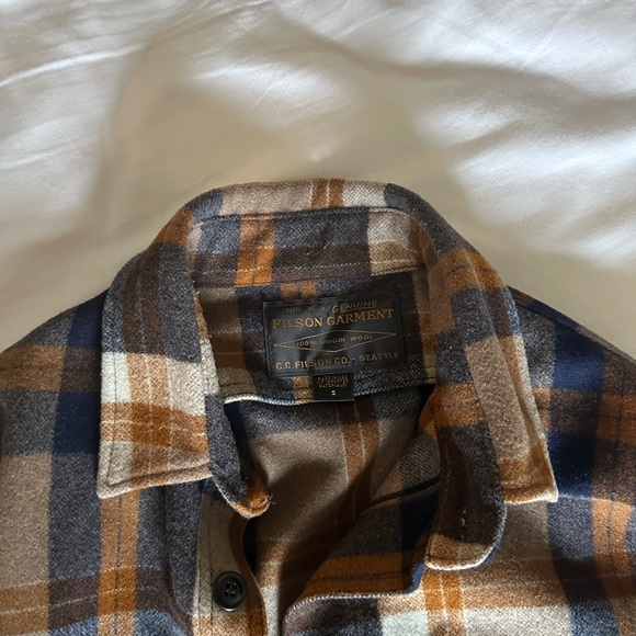 Filson Men's Seattle Wool Made in USA Shirt Jacket - Picture 3 of 5
